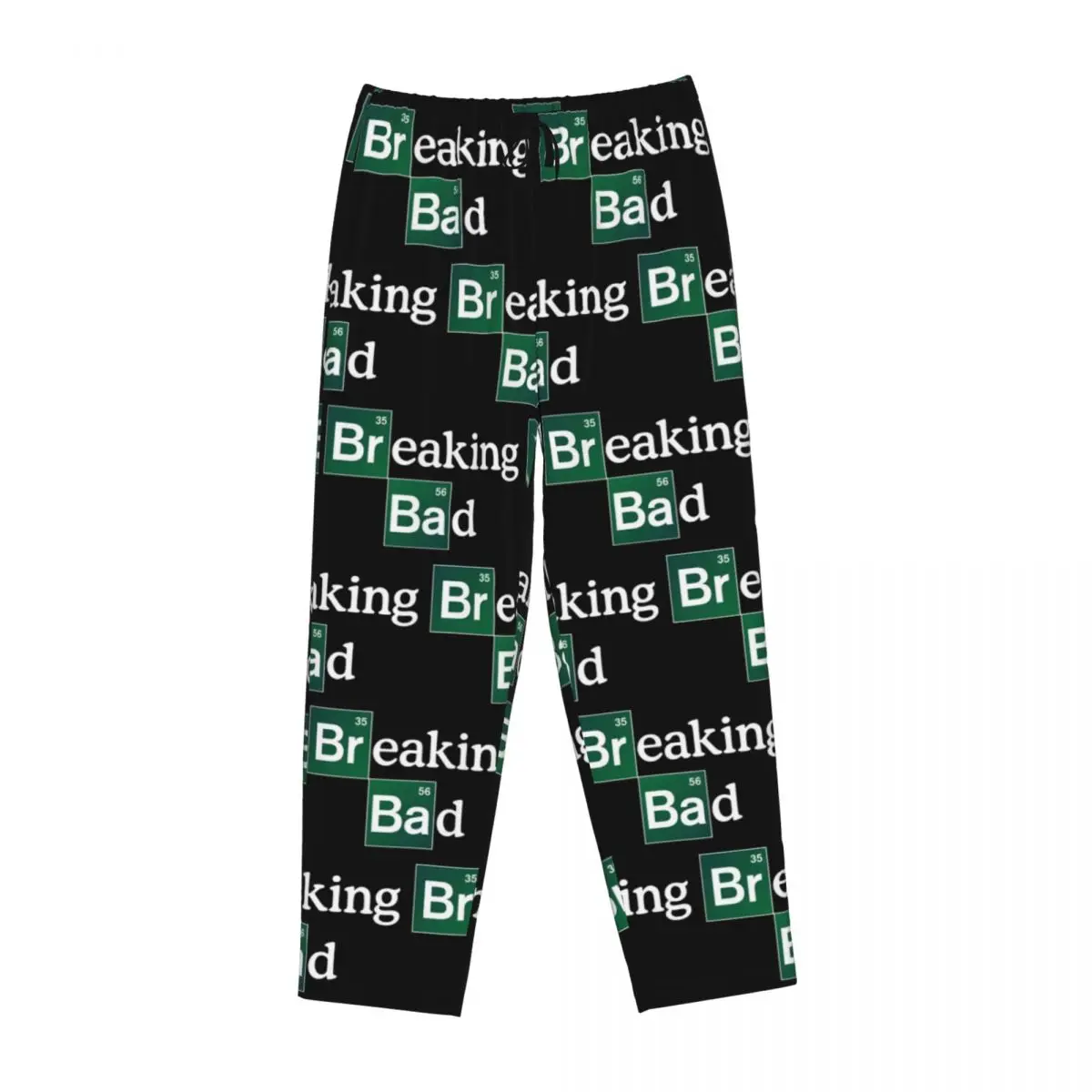 Custom Breaking Bad Pajama Pants Women TV Show Sleepwear Lounge Sleep Bottoms Stretch with Pockets view 2