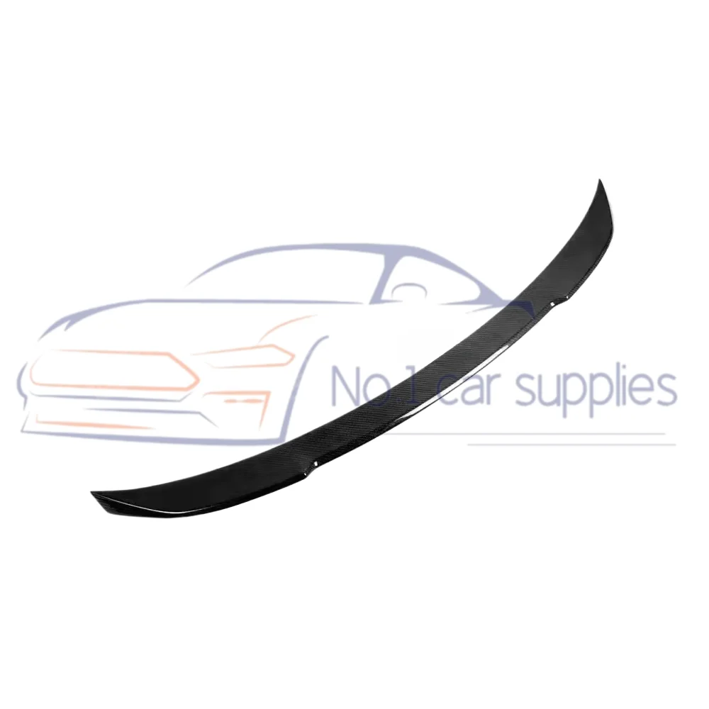 High Performance Real Dry Carbon Fiber Material Rear Spoiler Trunk Wing Car Accessories For M2 M2c F87 Cs Style