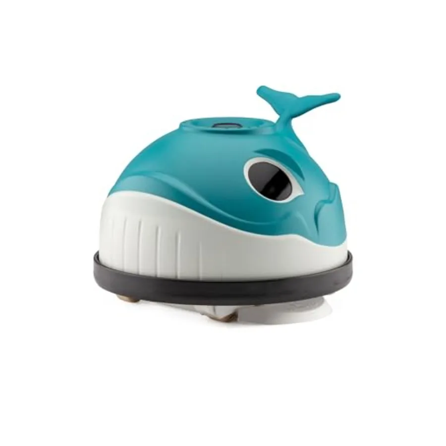 

W3900 Wanda the Whale Above-Ground Suction Pool Cleaner for Any Size Pool Automatic Pool Vacuum Cleaner Blue Efficient Suction