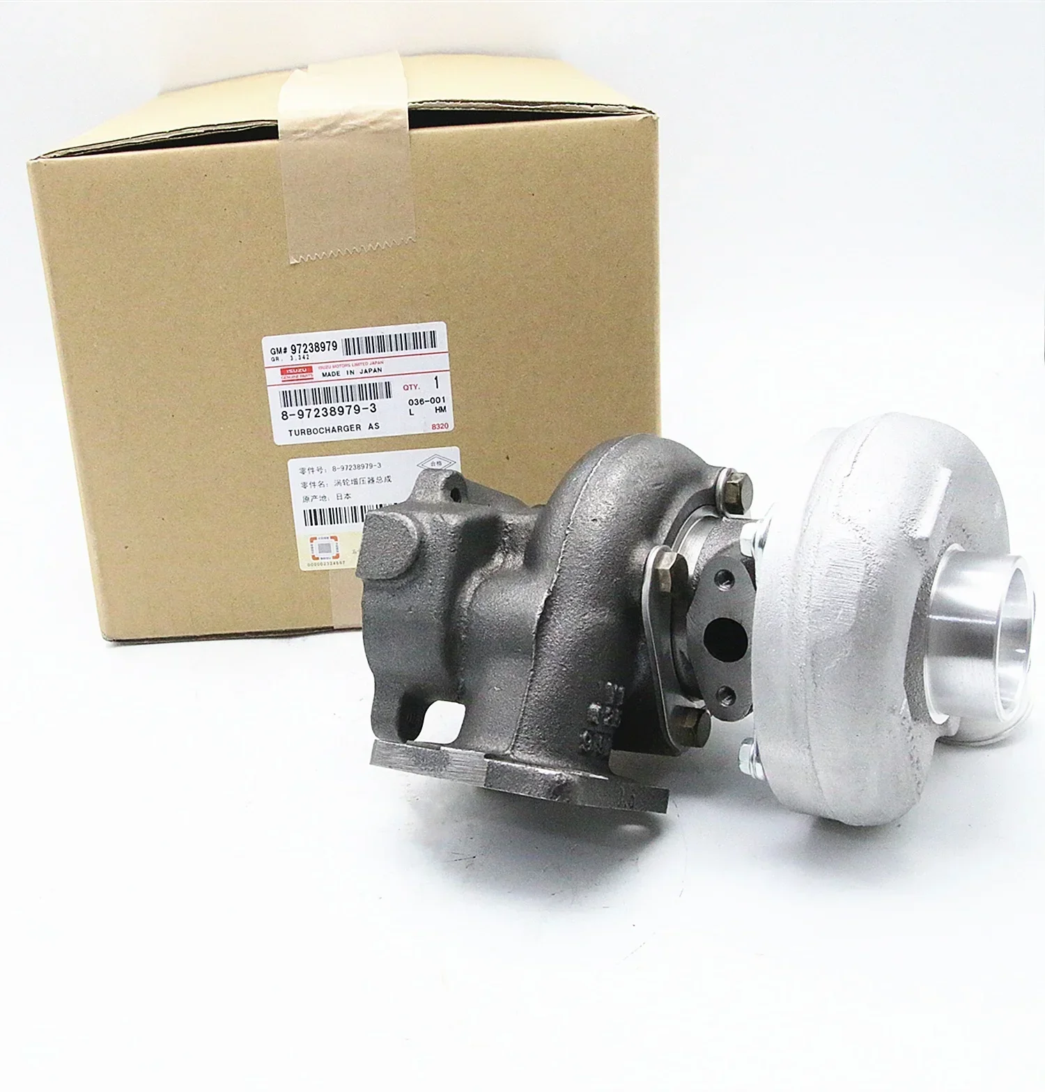 2025 Genuine Japan Original Hot Sale Auto Parts 4JG1 8-97238979-3 8972389793 Turbocharger Assembly