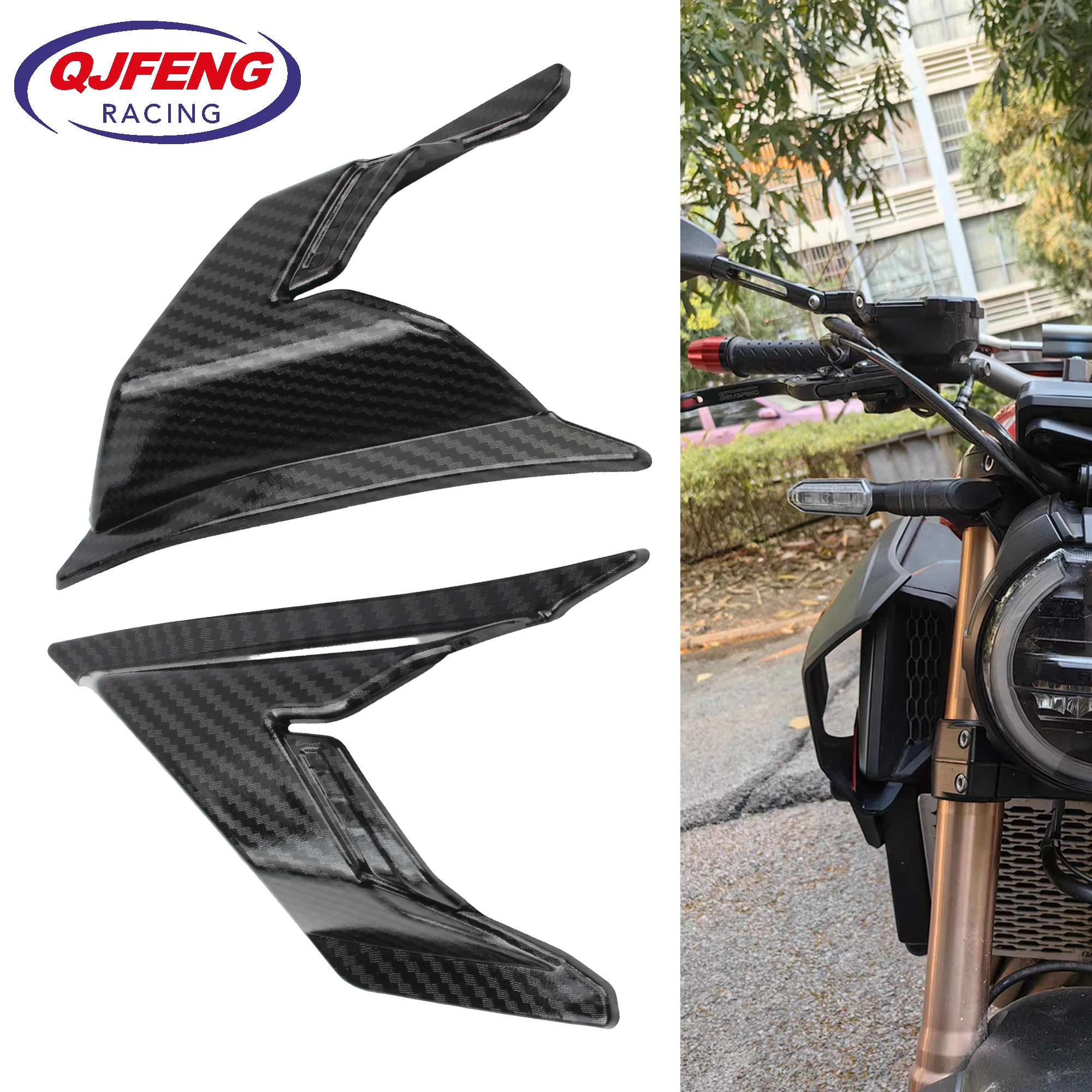 

Motorcycle Fairing Spoiler For HONDA ADV160 2022 2023 Dirt Pit Bike Wind Fairing Winglets Fin Trim Cover Enduro Parts