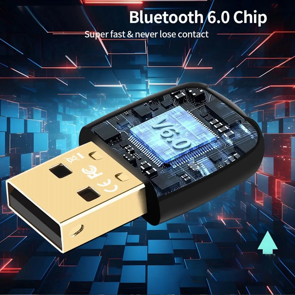 Punctual- USB Bluetooth 6.0 Adapter USB Dongle AAC Decoder Wireless Music Audio Receiver Transmitter for PC Mouse Keyboard