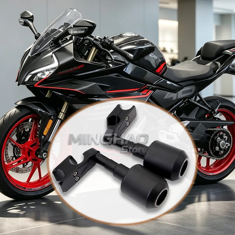 For CFMOTO 450SR SRS NK 675SR-R Engine Protection Cover Frame Sliders Crash Pad Falling Protector Guard CF400-6-7 Accesorios