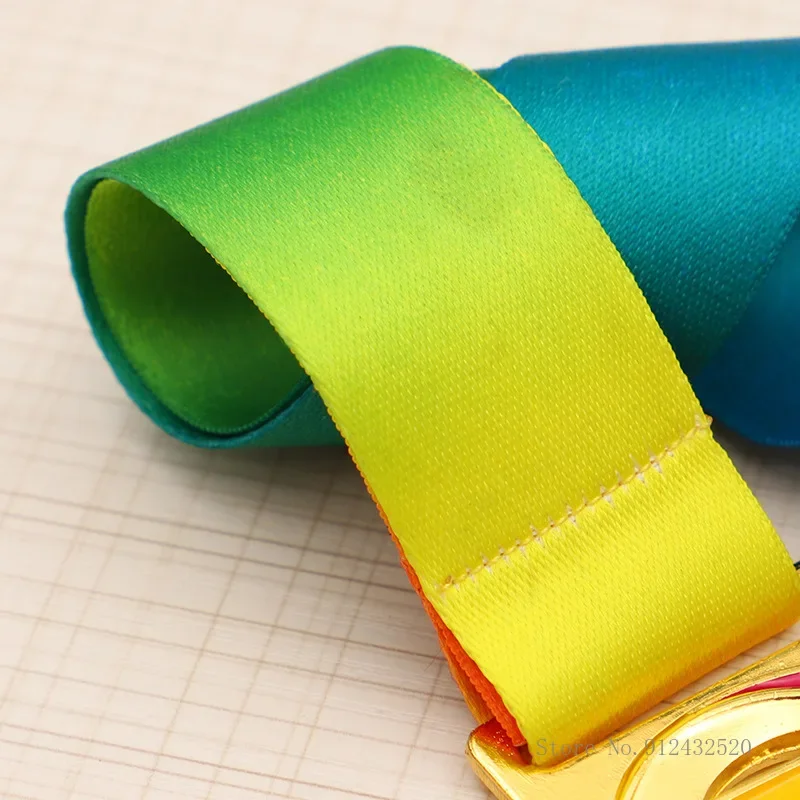 Kostenlose individuelle Logo-Sportmedaillen, Gold, Silber, Bronze, Metallmedaille, Auszeichnung, personalisiertes Souvenir für Spielsport, Wettbewerb, Gewinner – Detail 11