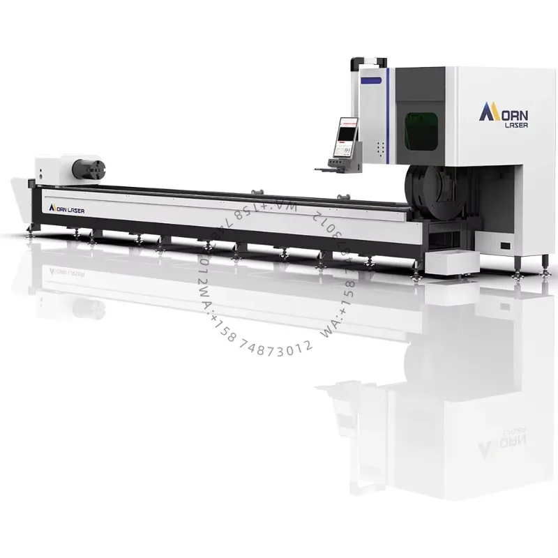 High Performance CNC Tube la ser  Cutter 6000W/12000W  6 Meter Automatic Tube Cutting Machine