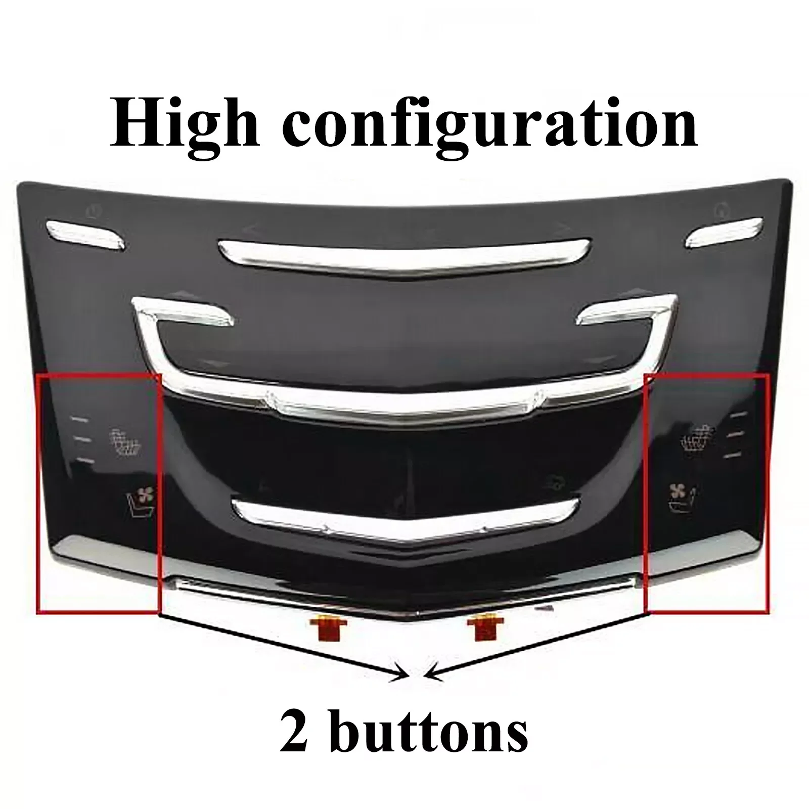 AP02 For Cadillac CUE Radio 13-20 ATS CTS-V SRX XTS 22935061 System Touch Screen Nav