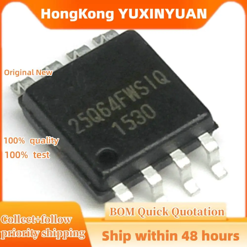 1PCS  W25Q64FWSIQ  W25Q64FVSIQ  64BVSIG  64FWSIG   64FVSIG  SOP8 CHIPS IN STOCK 