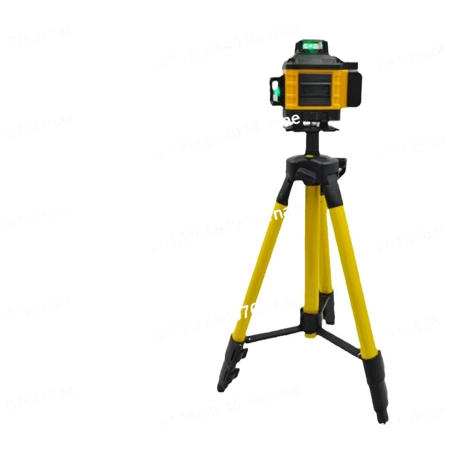 Level Outdoor Laser Level Strong Light Level Rechargeable Tripod Plastic Box