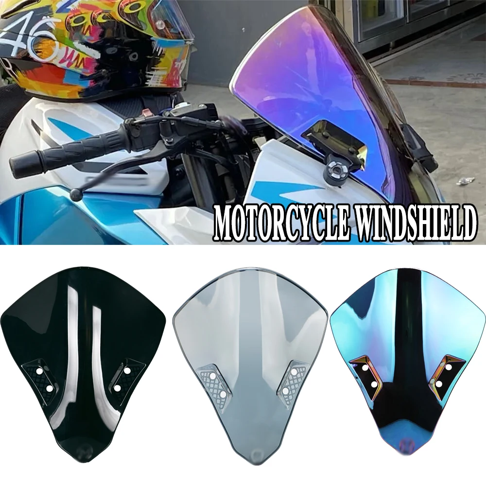 

Motorcycle Windshield FOR CFMOTO CF MOTO 250SR 300SR 250 300 SR 2020 2021 Front Wind Deflector Shield Screen Airflow SR250 SR300