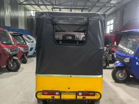 High Quality Trike Tuk Tuk 3 Wheel Mobility Auto Rickshaw Tricycle with Fuel Engine for Transport