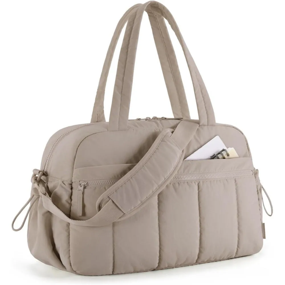 Large Capacity Travel Duffel Bag Dry and Wet Separation Waterproof Fitness Handbag Lightweight Cloud Style