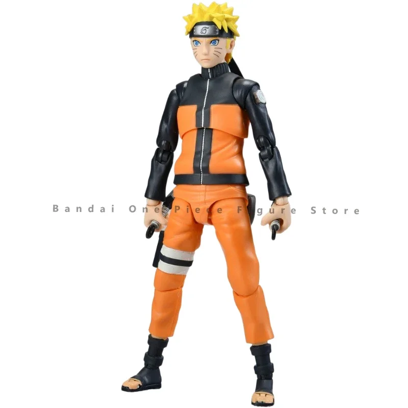 In Voorraad Originele Bandai Naruto Shf Uzumaki Actiefiguren Animatie Speelgoed Model Echte Verzamelaar Anime Hobby Geschenken Voor Kinderen