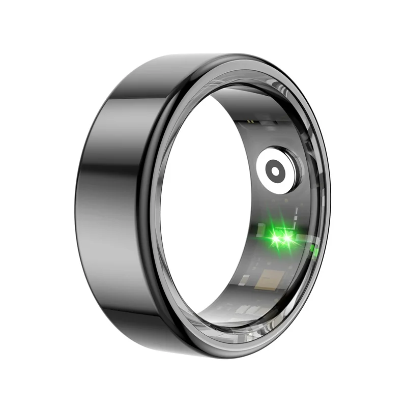 New R02 Smart Ring Waterproof Blood Pressure Blood Oxygen Sleep Tracking Heart Rate Monitoring Photo Multi-exercise Mode