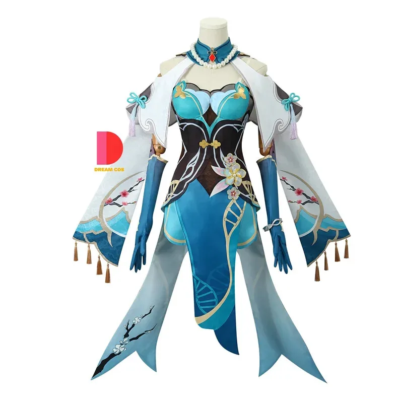 أزياء هونكاي ستار رايل روان مي التأثيرية أزياء كرنفال أنيمي الهالوين الزي الرسمي للنساء هدية الحدث التنكرية وصلت حديثًا #5