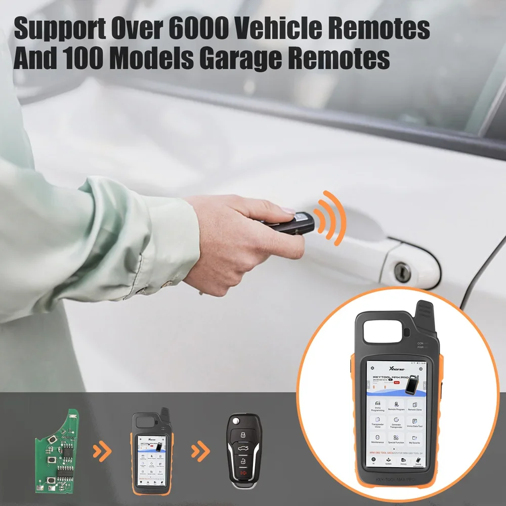 Picture 5: Xhorse VVDI Key Tool Max PRO Car Key Programmer OBD Diagnostic Tool IMMO Programming Auto IMMO/TPMS Reset Support CAN FD Vehicle