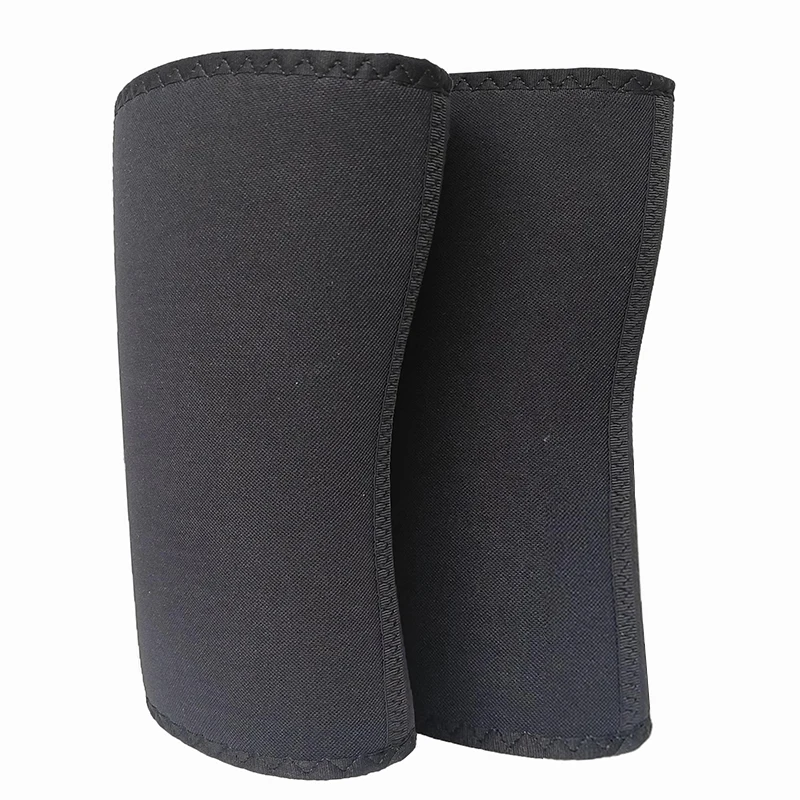 Rodillera rígida Rodillera de neopreno profesional para levantamiento de pesas Seguridad deportiva Soporte de levantamiento de energía Protección de las articulaciones de la rodilla, 7 mm