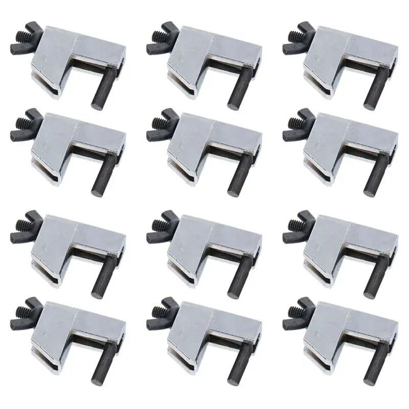 

Зажимы для тормозных шлангов ABUP, 12 шт., металлические зажимы для гибких и топливных шлангов.