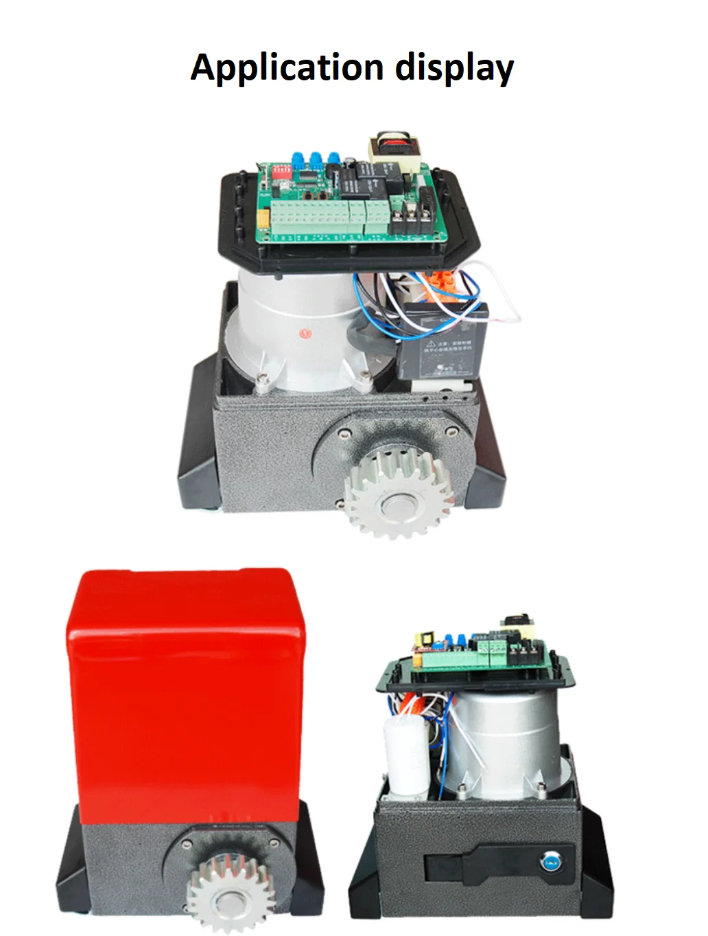 220V/110V Sliding Gate motor Circuit board with Slow stop Automatic closing 433MHZ Remote control and Mobile Bluetooth PCB