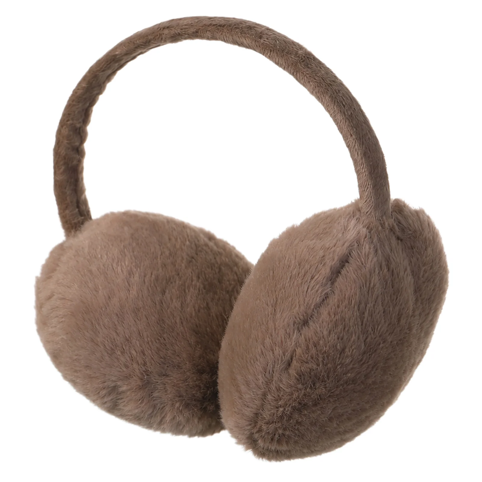 Earmuffs Faux-Rabbit Fur Windproof Ear Warmers Thick Foldable Cold Weather Covers for Outdoor Skiing Commuting Durable Gear