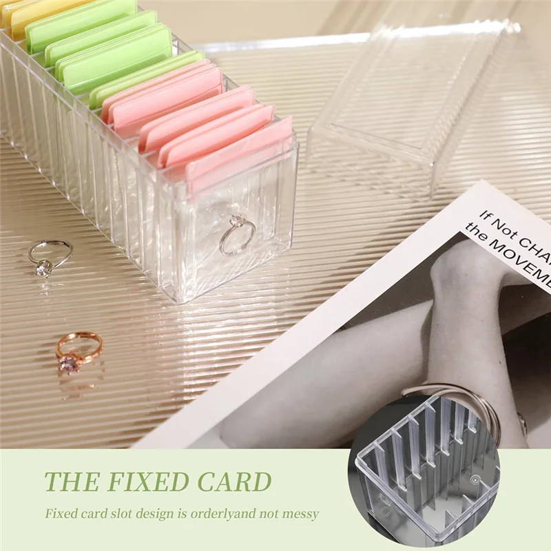 

Practical-Jewelry Box Organizer, Clear Holder With 40Pcs Portable Anti Tarnish Jewelry Bags, Travel Jewelry Case