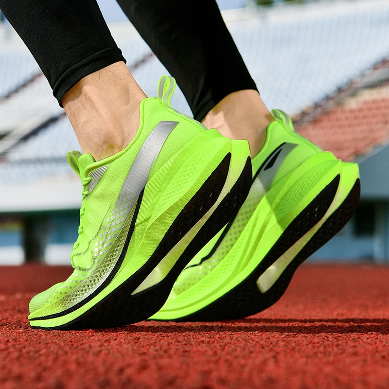 Men's Sports Shoes*Sneakers Gym Student Running Shoes Male Marathon Racing Shock-absorbing Athletics Training Shoes for Women