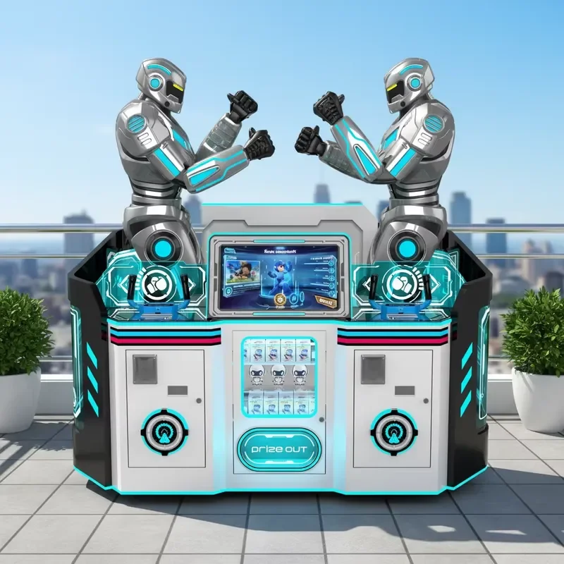 Alvora Attracts Kids Easily Brings More Customers Smart Programmable Boxing Arcade Game Machine OEM Toy Mall