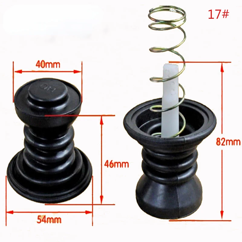 Washing machine universal drain valve drain valve water plug water seal rubber pad drain spring fittings