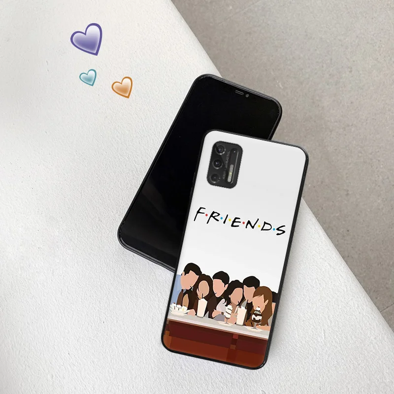 Silicone Soft Phone Case for Motorola G51 G9 G73 G30 G31 G50 G51 G60 G71 5G G22 G32 G52 G60s G72 Friends TV Central PERK Cover