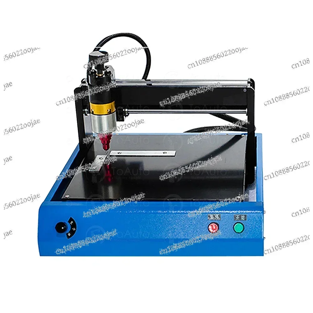 Electronic Metal Marking Engraving Machine 200*150mm for Industrial Nameplate Dog Tag Steel ID Card & Plastic Engraving Embosser