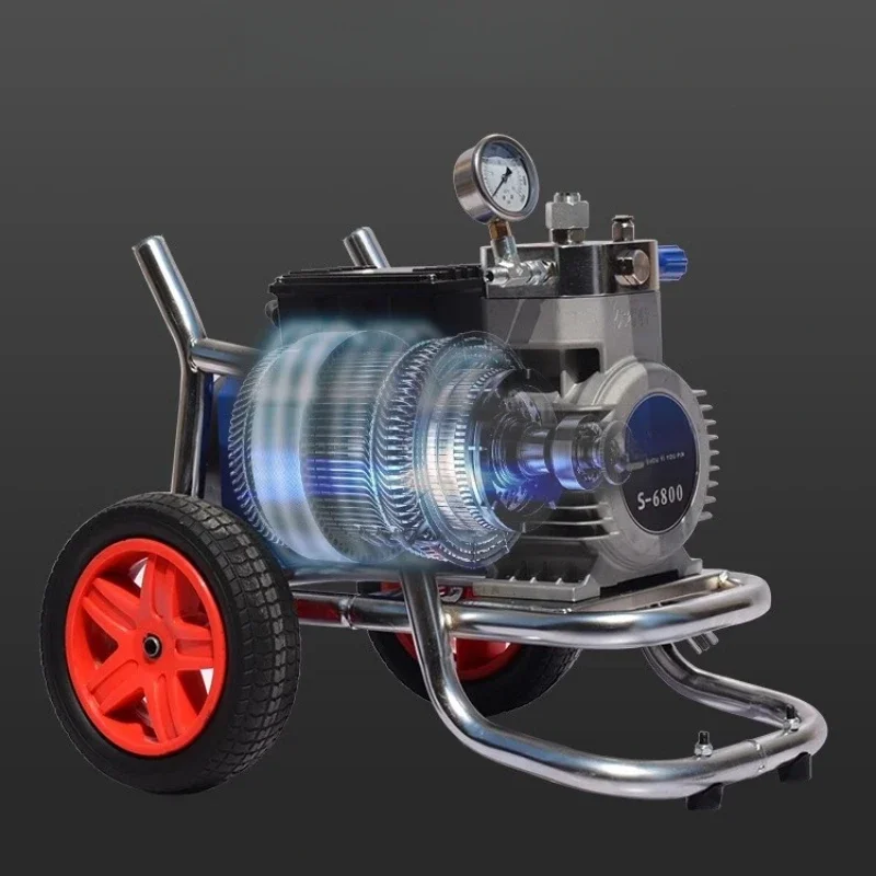 Latex Paint Spraying เครื่อง 3800 แรงดันสูง Airless High Power ไฟฟ้าสีผนังเครื่องพ่นสี 220 v/50 hz