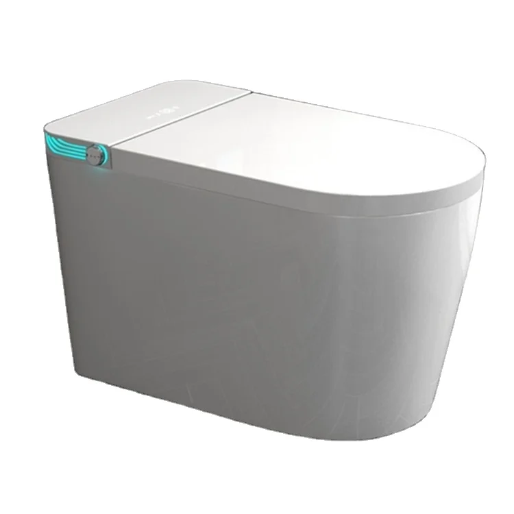 

Автоматический унитаз-биде с функцией распыления воды, умный унитаз-моноблок с автосмывом, роскошный керамический унитаз для ванной комнаты, интеллектуальный унитаз-биде