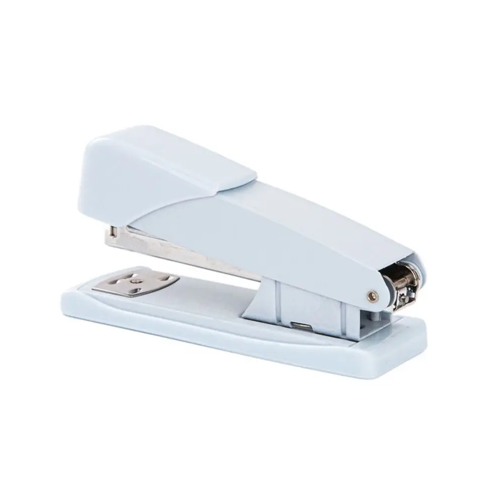 

Macaron Color Labor-Saving Stapler Large Size Multi-function Paper Stapling Machine Portable Stable Office Accessories