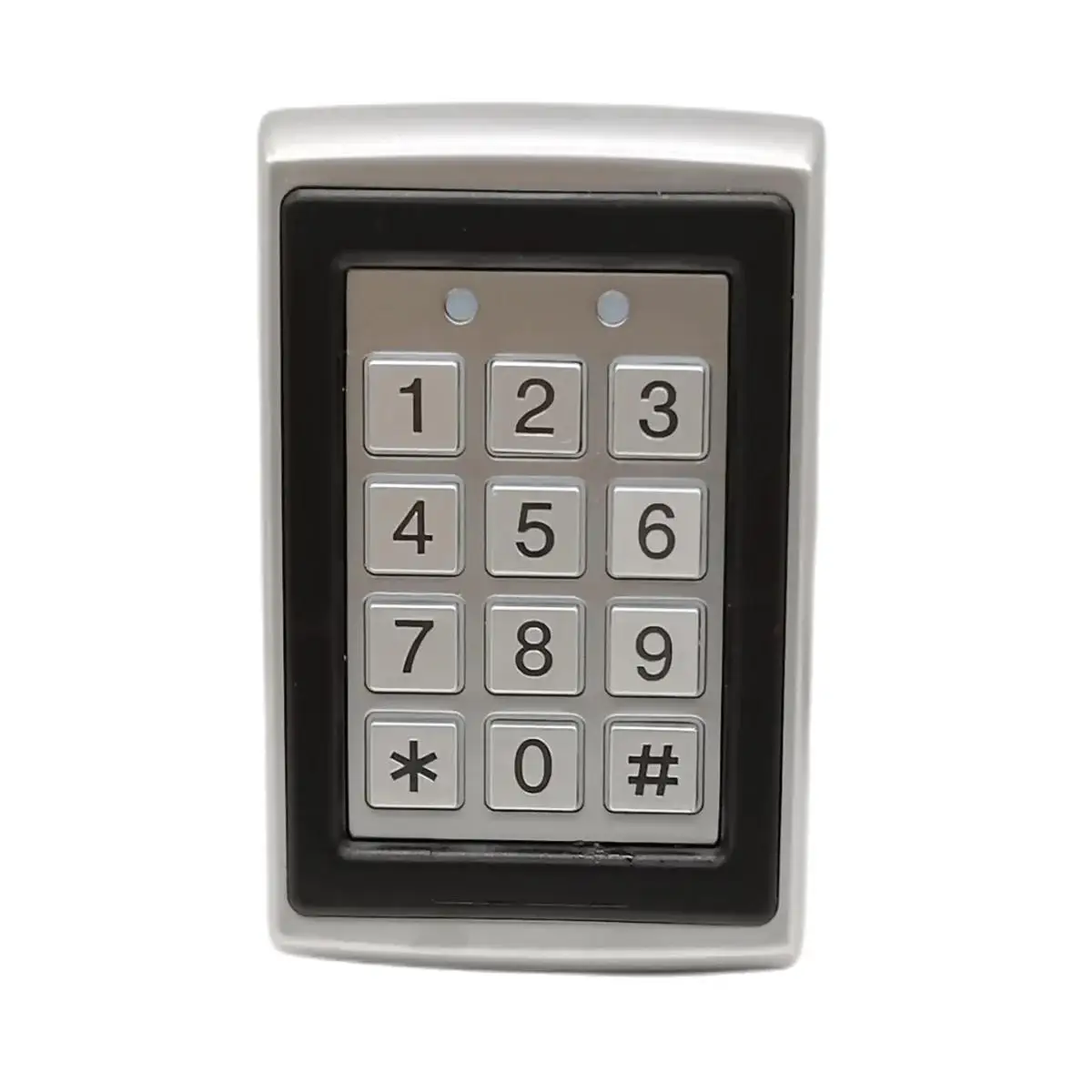 Controlador de acceso metálico para exteriores con tarjeta EM/MF y teclado con contraseña, para 2000 usuarios, para kit de sistema de control de acceso