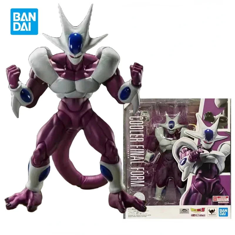 In Stock Original Bandai Dragon Ball Z SHF Cooler Final Form Anime Action Figure Genuine Assembly Model Collections Hoilday Gift