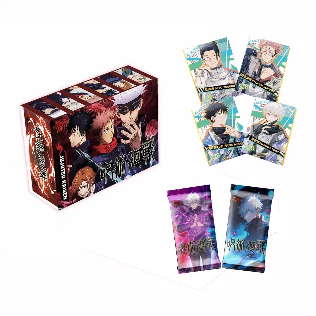 

Jujutsu Kaisen Collection Cards Box Shuo Card Jujutsu Kaisen SGP Hand-Painted Card Toys And Hobbies Anime Card Holiday Gifts