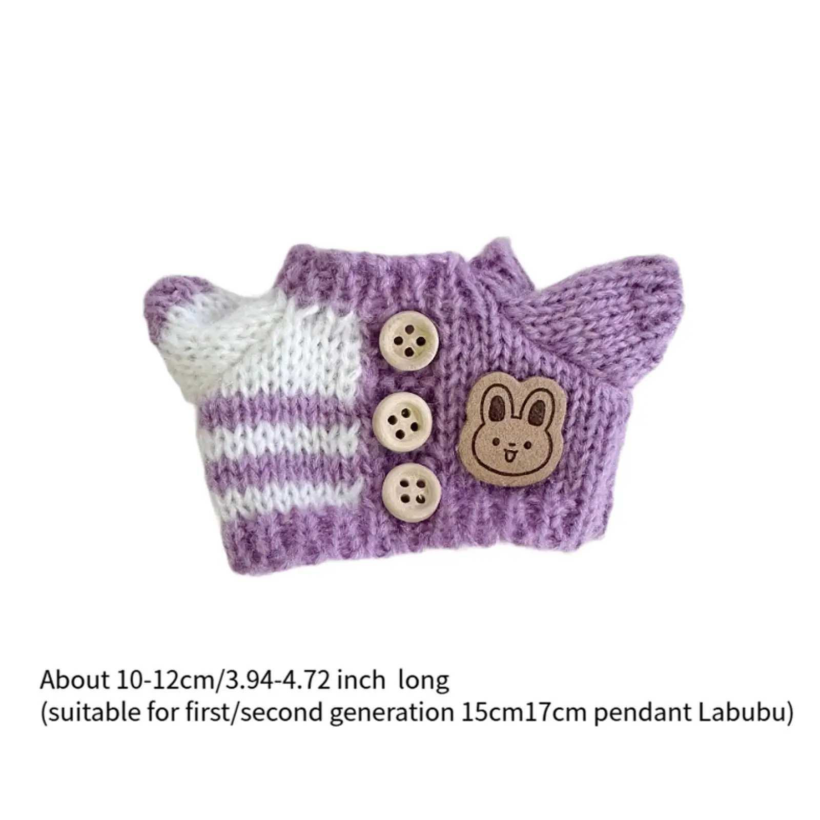 Gevulde pop trui Educatieve kleding voor kinderen DIY Maak je eigen pop Pluche poppenkleding Pluche pop trui voor 6,69'' pop