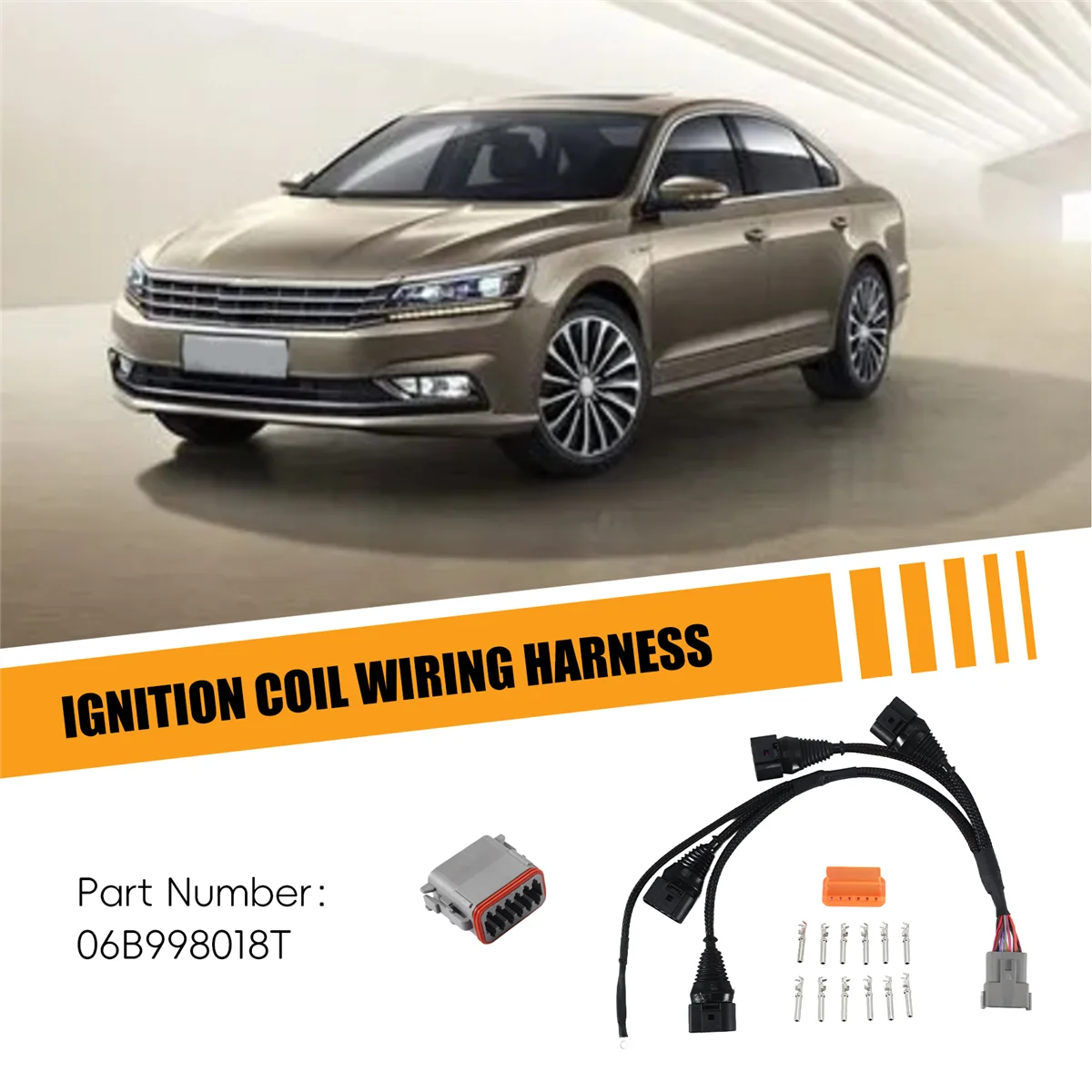

Прочный жгут проводов катушки зажигания для TT A4 Quattro Golf Jetta Passat