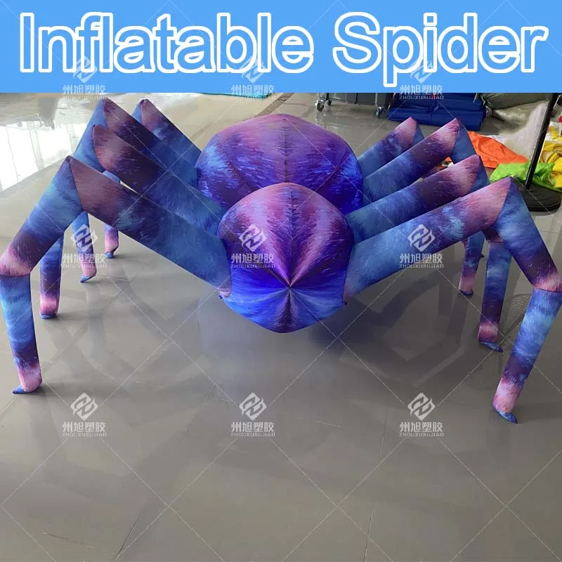 2.5M Halloween Opblaasbare Spin, Kerst Halloween Decoratie, 2.5M Grappige En Coole Opblaasbare Spin
