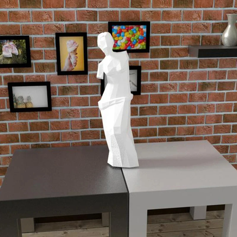 70 centimetri Venere Modello di Carta Kit Per Adulti Papercraft 3D FAI DA TE Arte Creativa Basso Poly Scultura Complementi Arredo Casa Decorazione Della Stanza Giocattolo Fatto A Mano