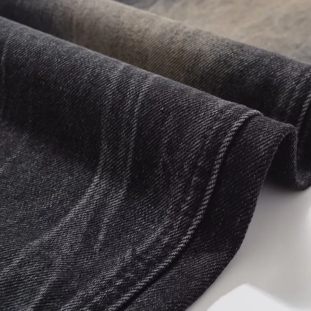 

Women's High Street Washed Black Jeans Loose Wide Leg Mopping Pants American Design Autumn New Hot Girl Fashion