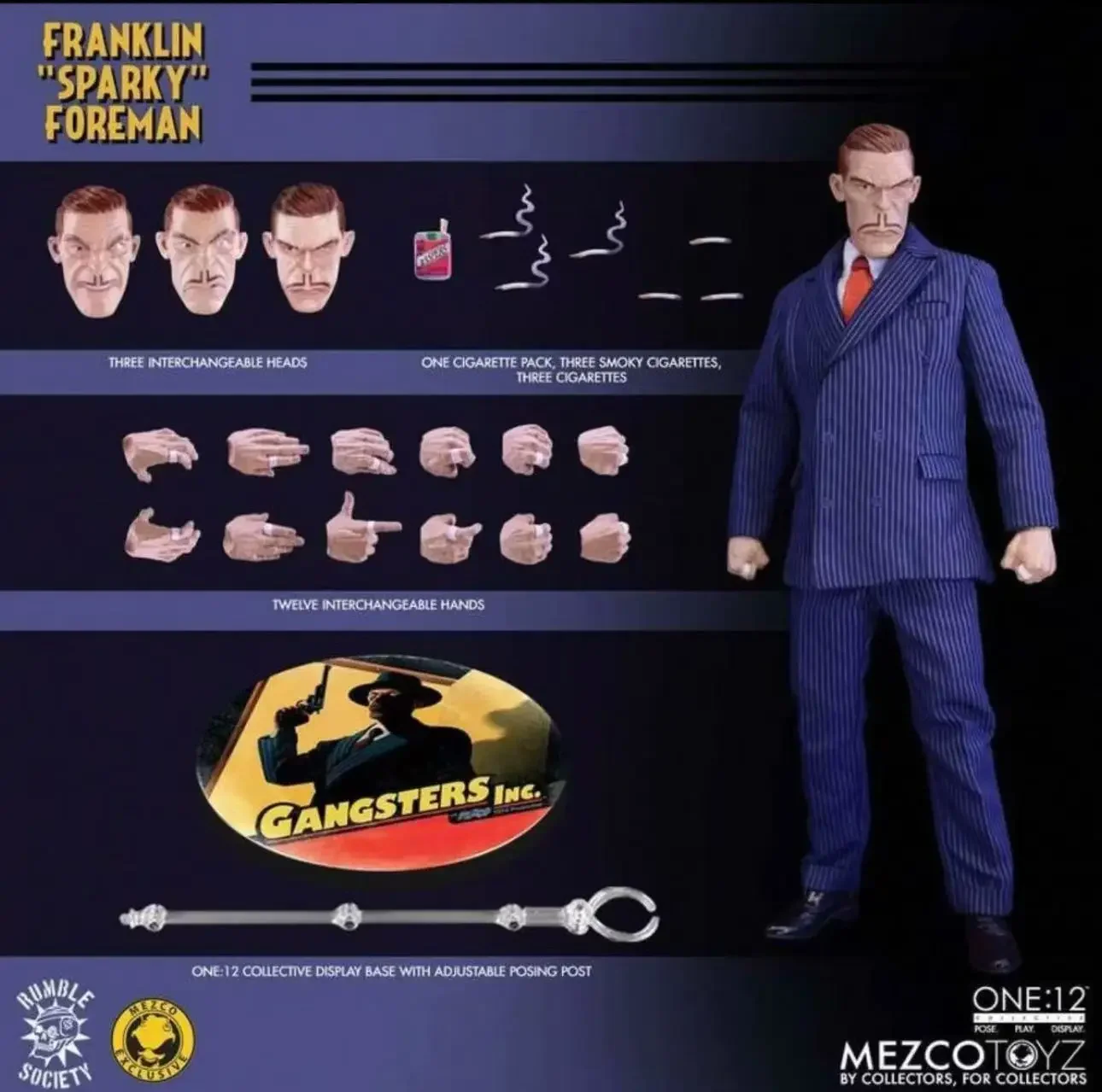 

MEZCO Ant Gangster Inc. Горячий Fuhrman