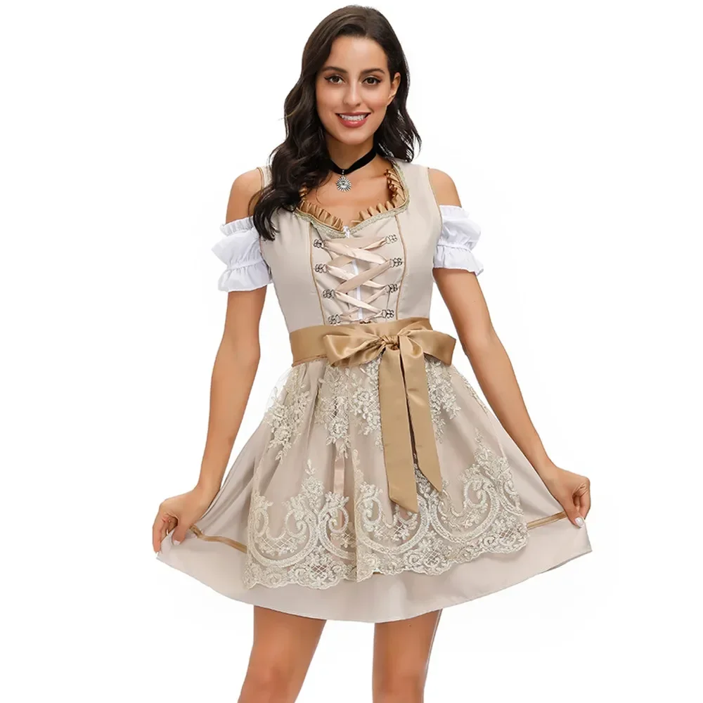 Oktoberfest Carnival Costume German Parade Tavern Bartender Waitress Outfit