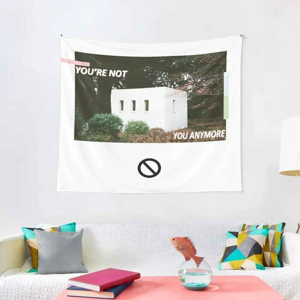 

You're Not You Anymore Wall flag Tapestry Room Decoration Aesthetic House Decor Home Decorations Decor For Bedroom Tapestry
