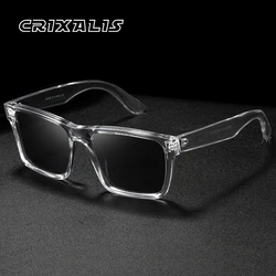 CRIXALIS Brand Square Sunglasses Men Fashion Trend Curve Design Sun Glasses 2025 Women  Travel Shades Female Male UV Protection