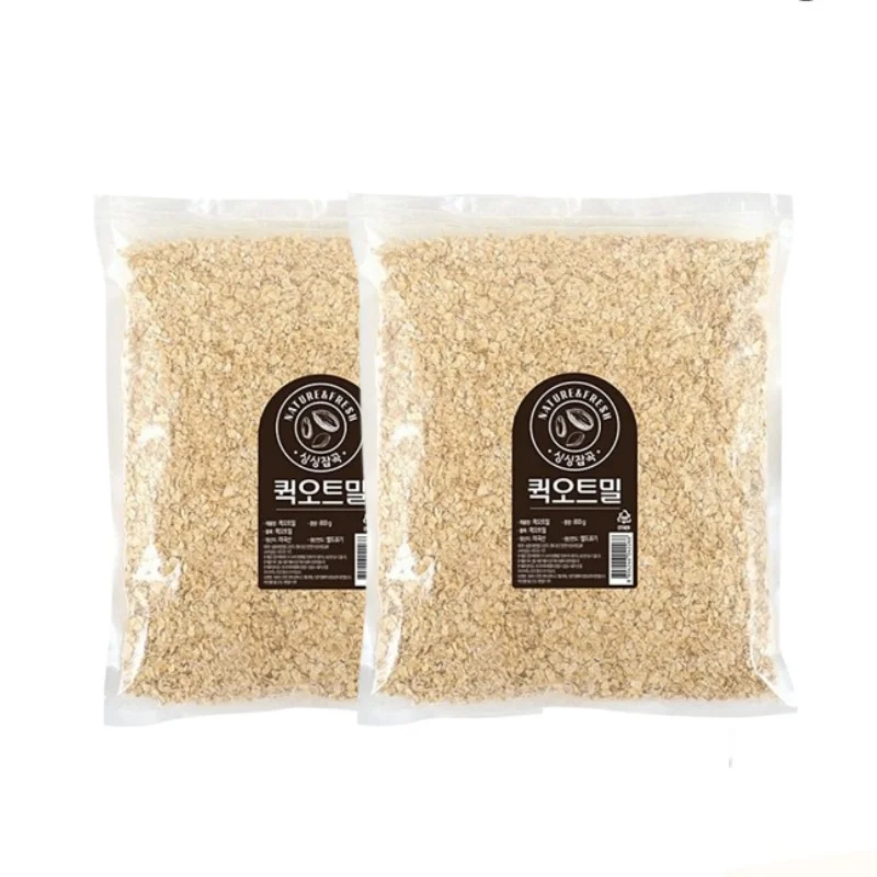 800g x 2 bags of icing grain quick oatmeal