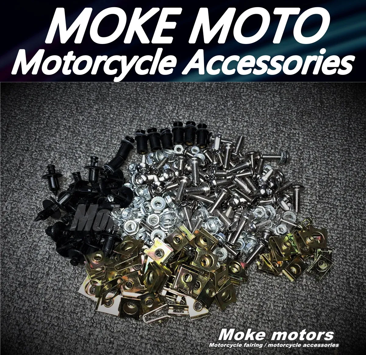 Motorcycle fairing screws Fasteners windscreen general purpose General Fee New