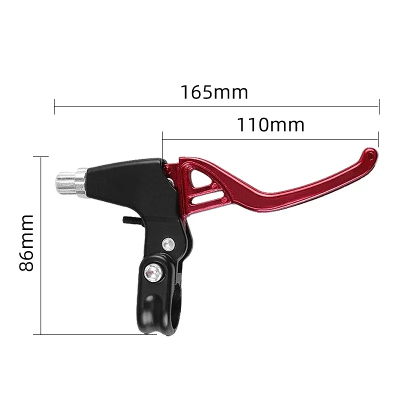 1Pair MTB Brake Levers Ultra Light Aluminum Alloy Cantilever Mountain Bike Bicycle Mechanical Horseshoe V Brake Arms Handle