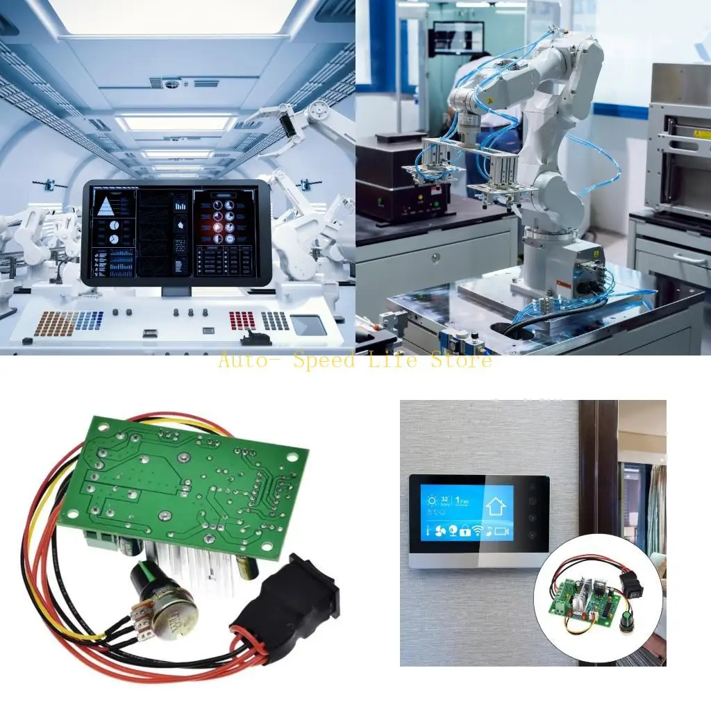 

02DA 120W PWM DC10V-30 В. Скорость двигателя регулируемый регулируемый напряжение управление обратимым