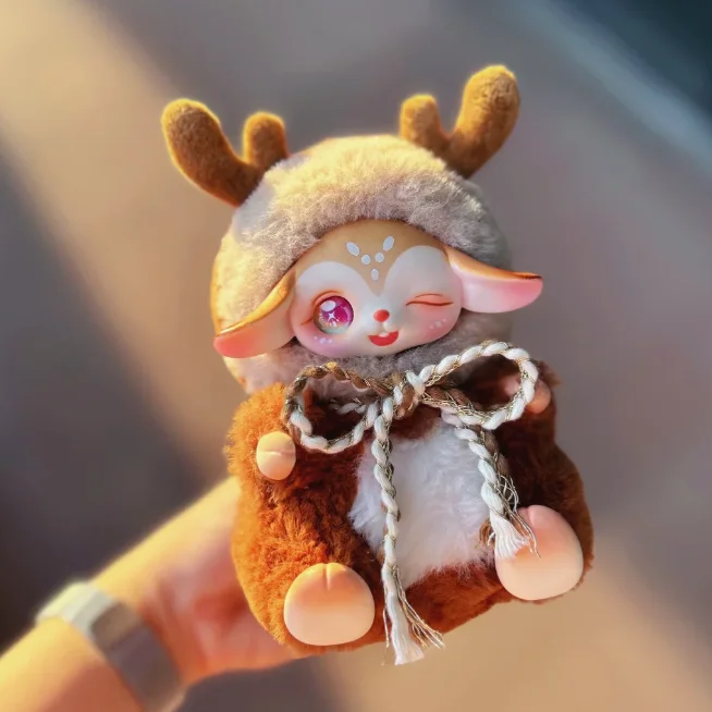 Nova sally fantasia fada série caixa cega acho saco brinquedos originais boneca anime figura ornamentos de mesa coleção presente da menina