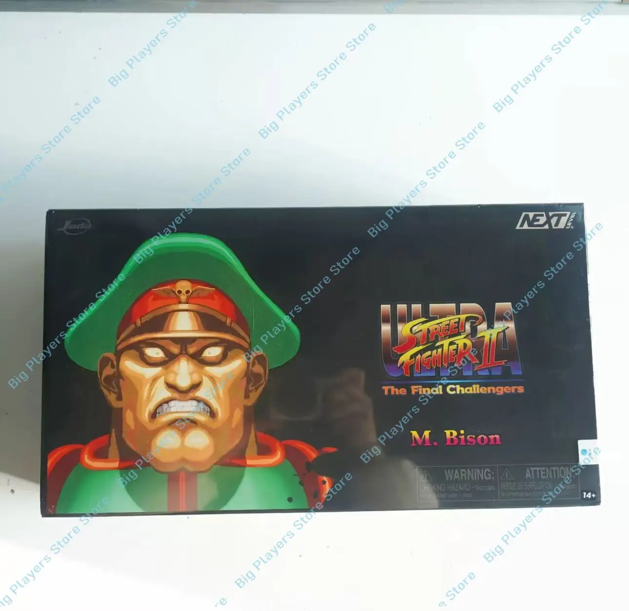 Figura de Acción Articulada de M. Bison de Street Fighter, Escala 1/12, Exclusiva de la Convenencia SDCC, de Jada Toys